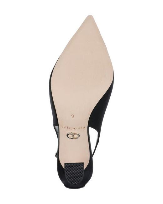 Dee Ocleppo Black Austin Pointed Toe Pump