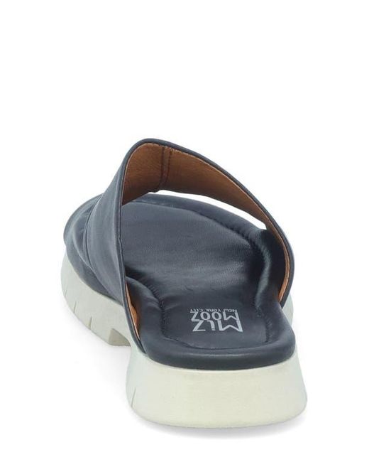 Miz Mooz Blue Claribel Slide Sandal