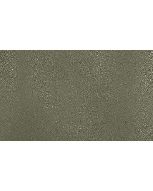 CHAMPS Green Compact Leather Slim Briefcase for men