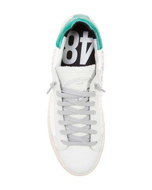P448 White Thea Sneaker