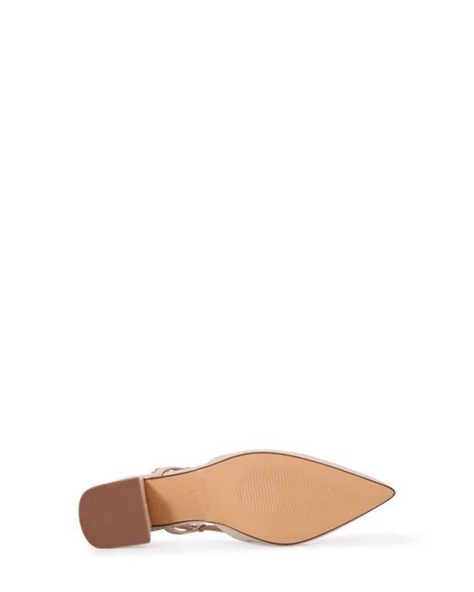 BERNESS Pink Slingback Pump