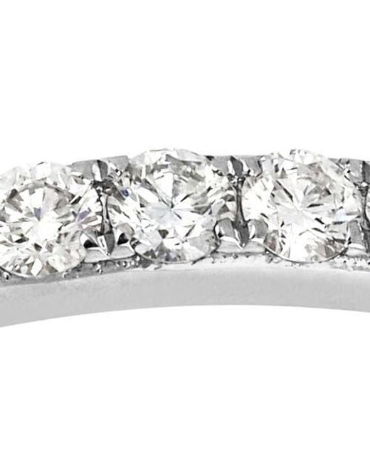 Bony Levy White Diamond Stacking Ring