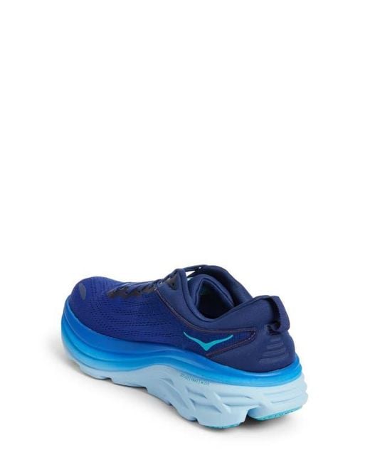 Hoka One One Blue Bondi 8 Running Shoe for men