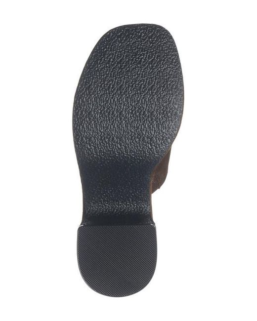 Steve Madden Brown Shanton Platform Slide Sandal