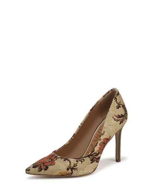 Sam Edelman Brown Hazel Pointed Toe Pump