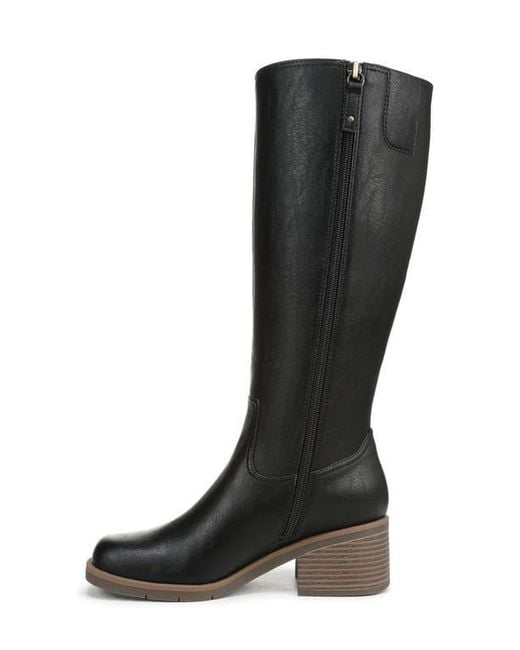 Dr. Scholls Black Joplin Tall Boot