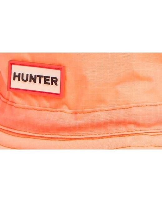 Hunter Orange Packable Bucket Hat
