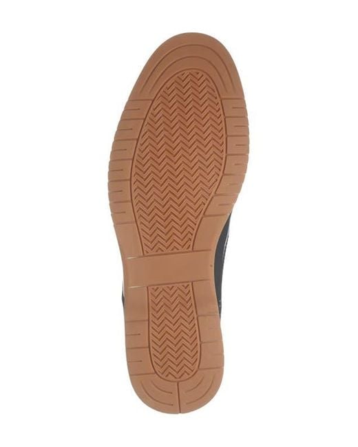 Gordon Rush Black Cap Toe Hybrid Derby for men