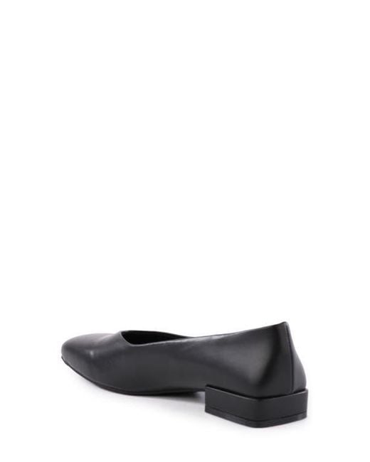 Seychelles Black Penny V Flat