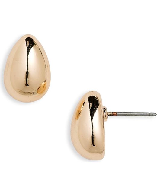 Nordstrom Metallic Droplet Stud Earrings