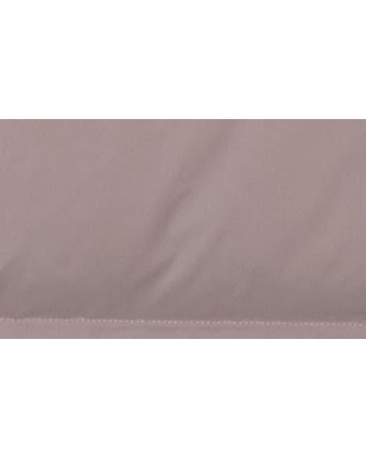 Theory Brown True Hooded Down Coat