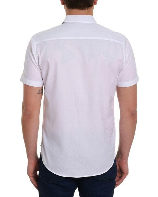 Robert Graham White Bayview L/s for men