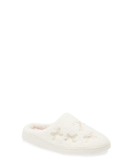 MIA White Cozi Slipper