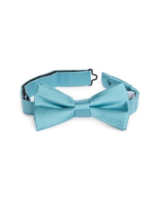 Nordstrom Rack Blue Satin Solid Bow Tie for men