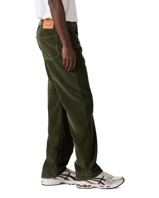 Levi's Green 565 Loose Straight Leg Jeans for men
