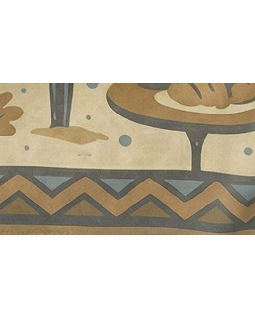 Saachi Metallic Sun Desert Square Scarf