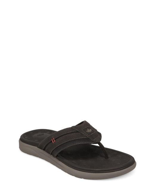 Dockers Black Cliff Flip Flop for men