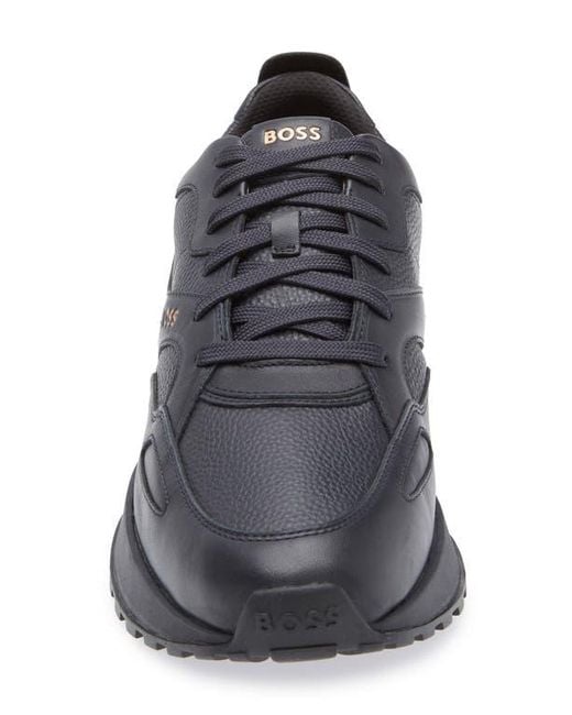 Boss Blue Jonah Runn Sneaker for men