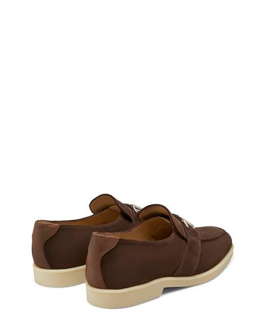 Stuart Weitzman Brown Aurelio Loafer for men