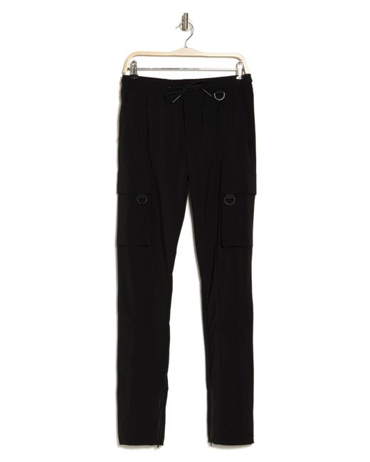 American Stitch Zip Hem Cargo Pants in Black for Men Lyst