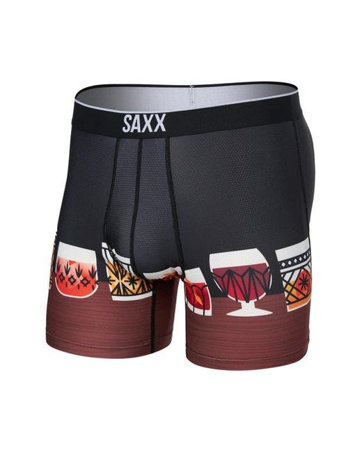Saxx Underwear Co. Blue Volt Breathable Mesh Boxer Briefs for men