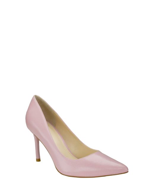 Marc Fisher Pink Salley Pointed Toe Pump