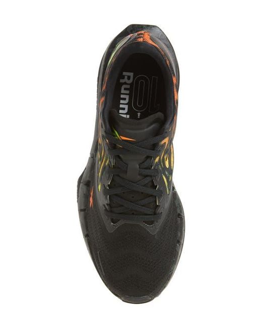 Reebok Black Floatzig Tread Running Sneaker