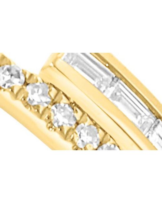 Effy Metallic 14K Plated Sterling Diamond Stackable Ring