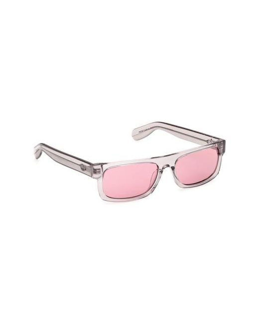 Adidas Pink Rectangular Sunglasses for men