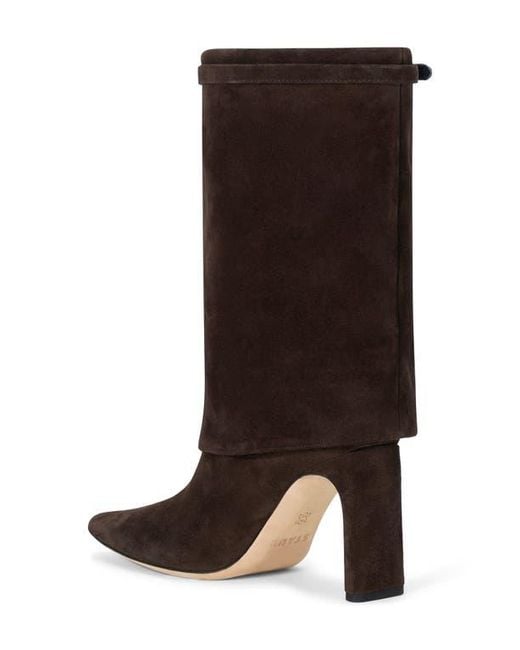 Staud Brown Wally Foldover Boot