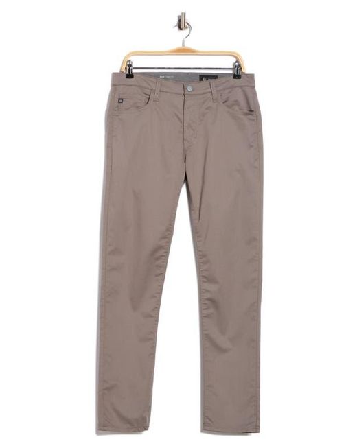 AG Jeans Gray Tellis Airluxe Commuter Performance Sateen Pants for men