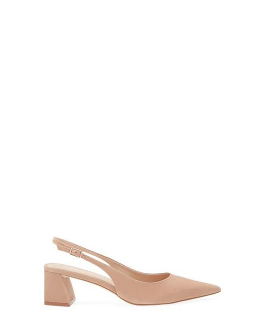 Steve Madden Pink Robyn Pointed Toe Slingback Pump