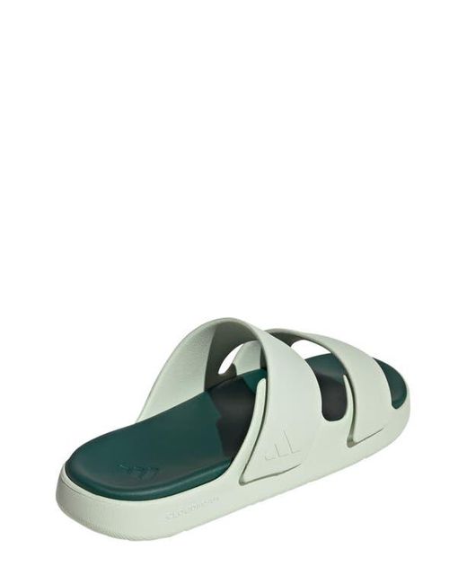 Adidas Green Znscape Slide Sandal