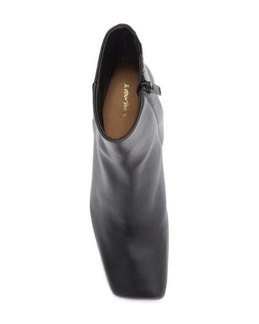 & Other Stories Black Odette Square Toe Boot
