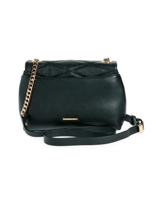 Rebecca Minkoff Green Quilted Leather Convertible Crossbody Bag