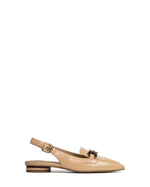Donald J Pliner Natural Slingback Chain Loafer