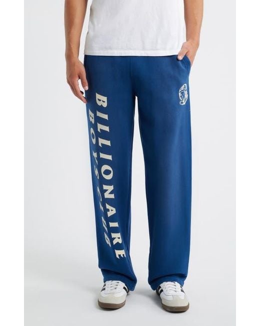 BBCICECREAM Blue Bb Helmety Sweatpants for men