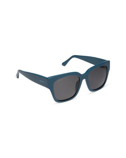 DIFF Gray Bella Ii 50Mm Square Sunglasses