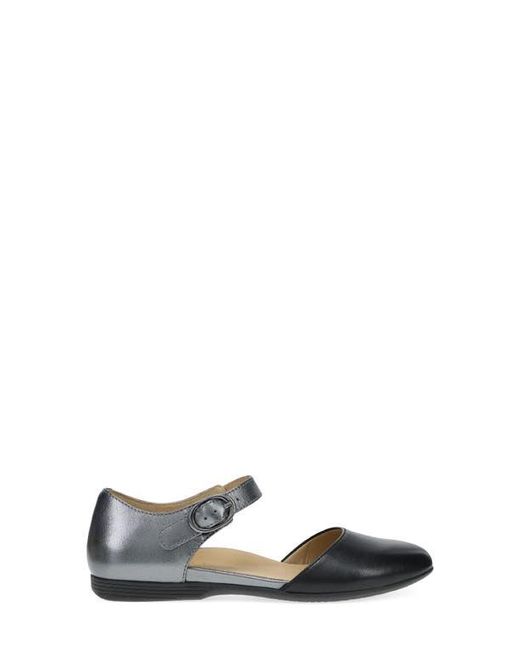 Dansko Multicolor Liv Ankle Strap Flat
