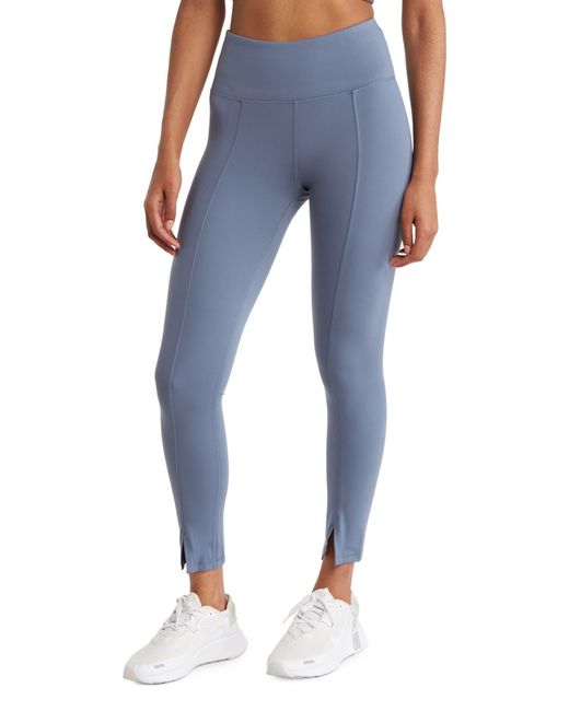 Jessica Simpson Rae High Waisted Ankle Leggings In China Blue At