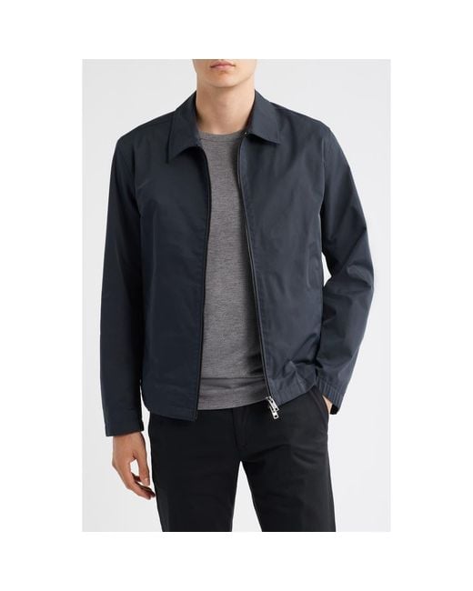 Theory Black Brody Fuel Zip Jacket for men