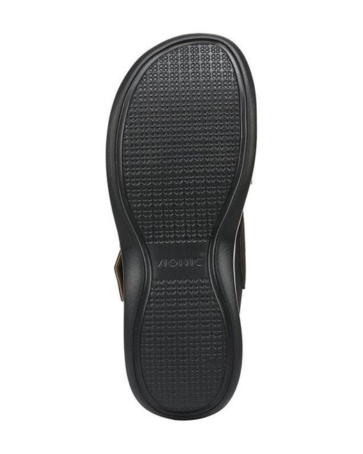 Vionic Black Starla Sandal