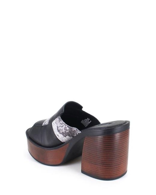 Zigi Black Carla Platform Sandal