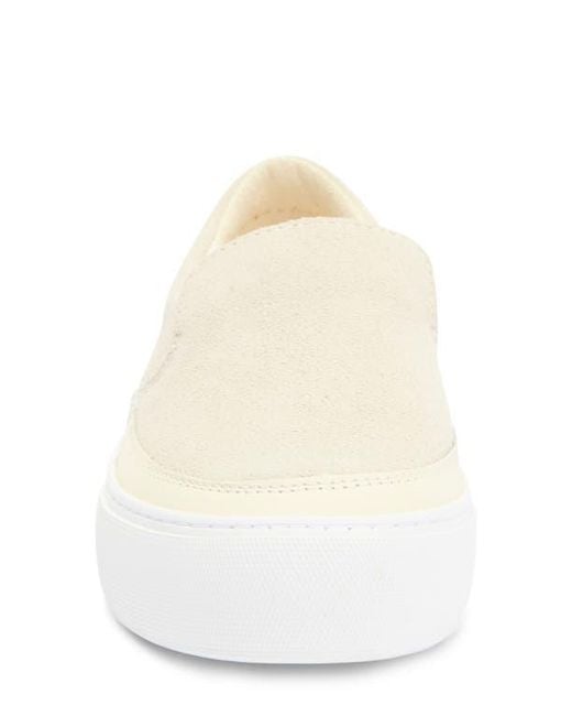 Ugg White Zilo Slip-On Sneaker