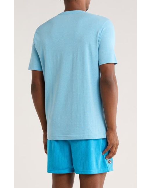 Under Armour Blue Icon Activewear T-Shirt for men