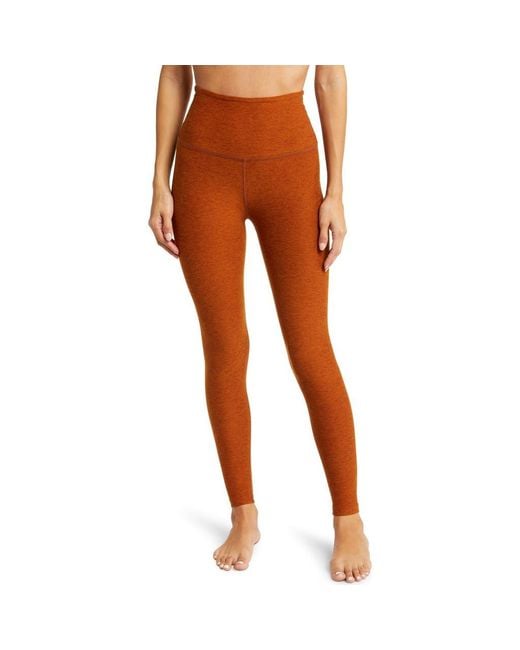 Beyond Yoga Orange Caught