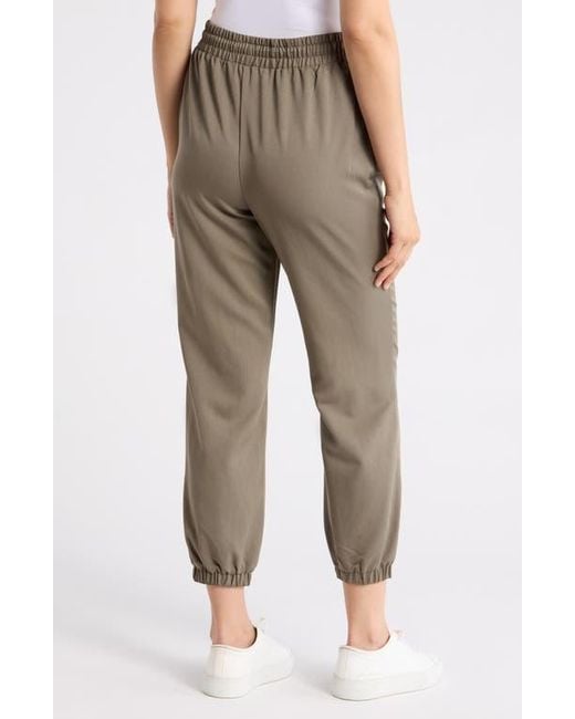 Ellen Tracy Green Cargo Joggers