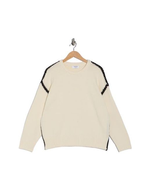 Blu Pepper Natural Stitched Sweater