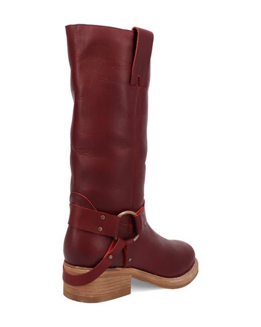 Dingo Red Rip Harness Boot for men