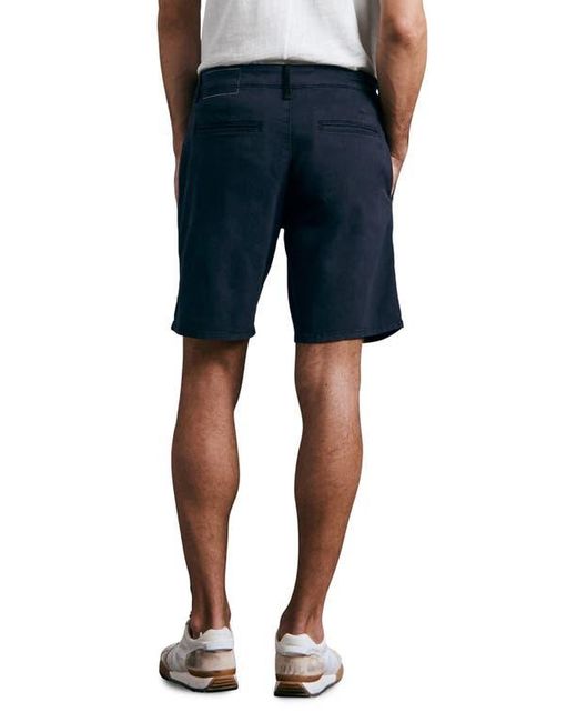 Rag & Bone Blue Perry Stretch Twill Shorts for men